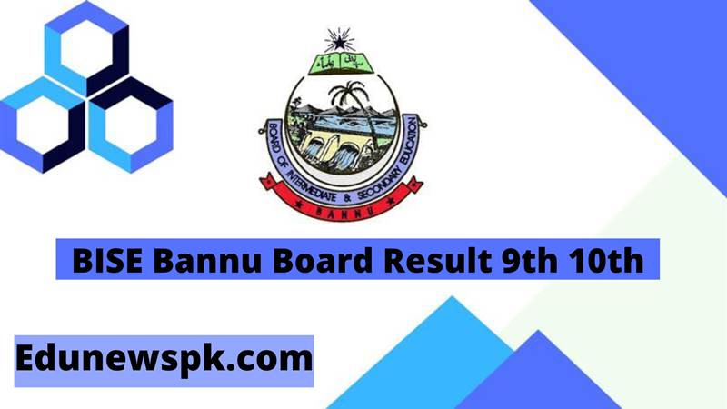 BISE Bannu Board Result 2022 Class 9th 10th by Name Check