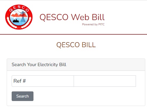 QESCO Online Bill Check 2022 by Reference Number