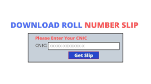 NUMS Entry Test Roll No Slip 2023 Download by CNIC or Name