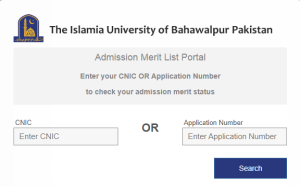 IUB Merit List 2023 Spring Fall Admission Check online | iub e portal