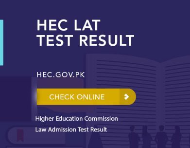 HEC LAT Result 2023 Check Online Here
