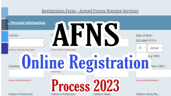 AFNS Online Registration 2023 Last Date For Apply
