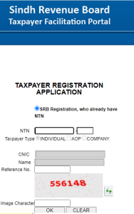 Sindh Revenue Board SRB Registration 2023 Online Verification