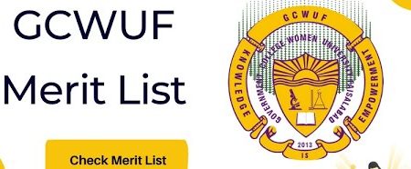 GCWUF Merit List 2023 1st 2nd 3rd Check Online