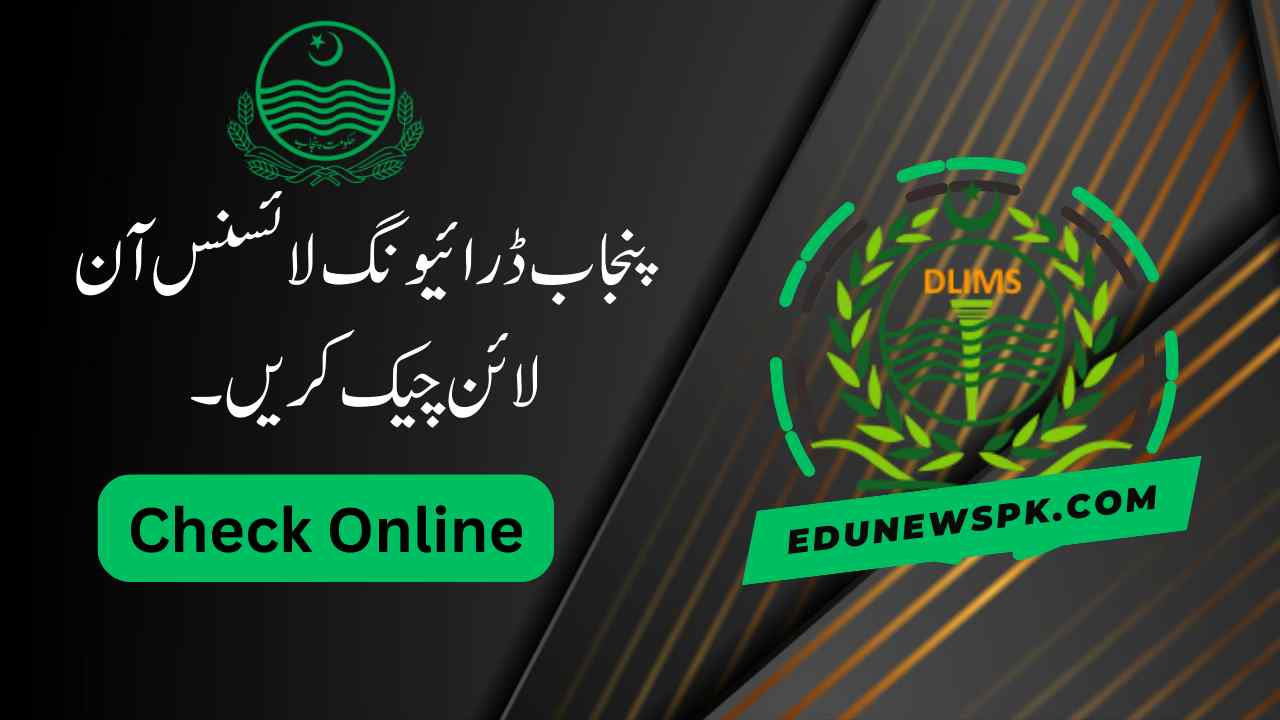 DLIMS Punjab Verification Online Check Driving License