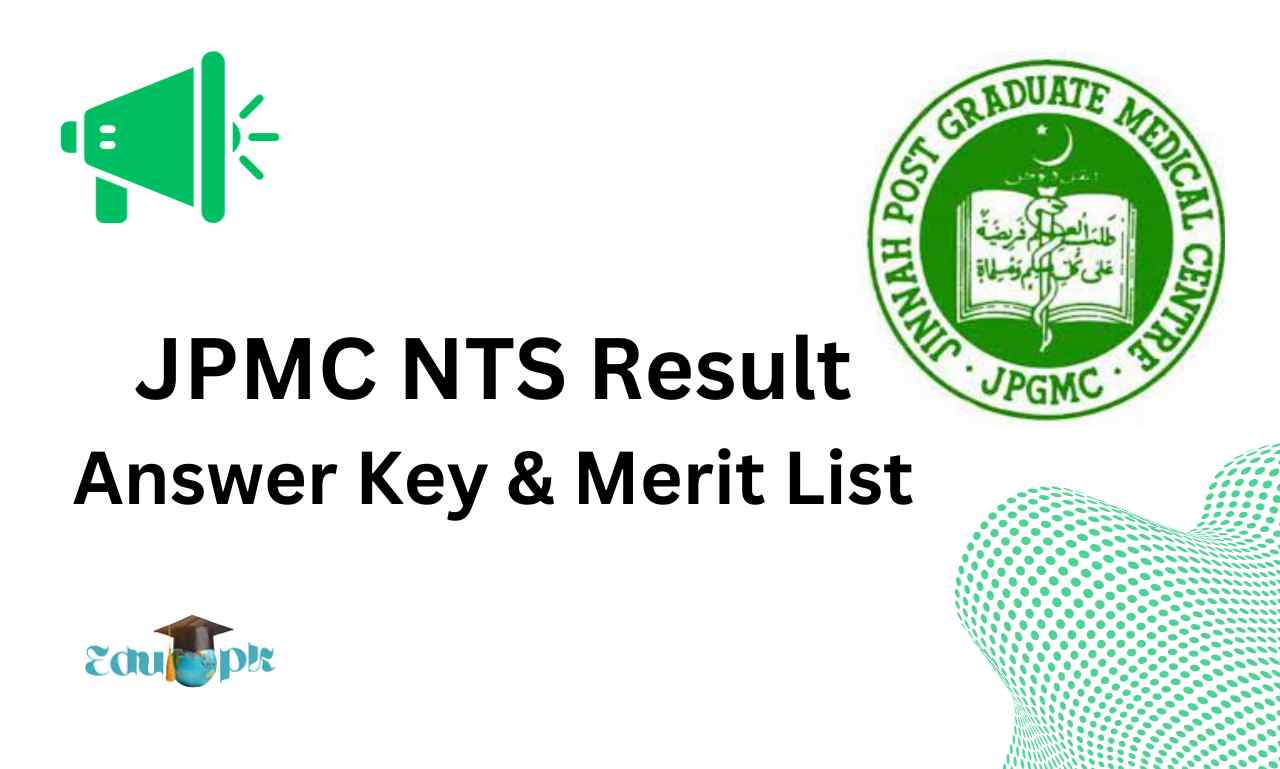 JPMC NTS Result 2024 Merit List Check Online