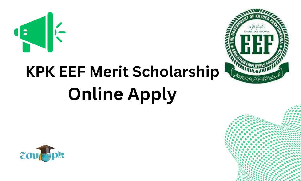 KPK EEF Merit Scholarship 2024 Online Apply