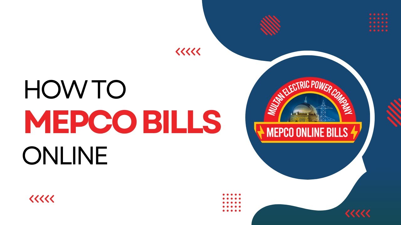 MEPCO Bill Online Check 2024 Duplicate Bill Download