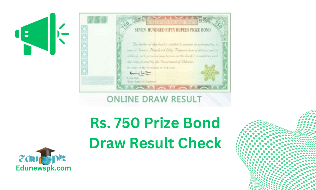 Rs. 750 Prize Bond Draw Result 15 January 2024 Check